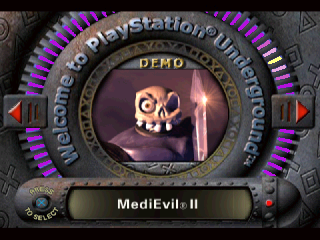 Screenshot Thumbnail / Media File 1 for PlayStation Demo Disc Version 1.3 [U]